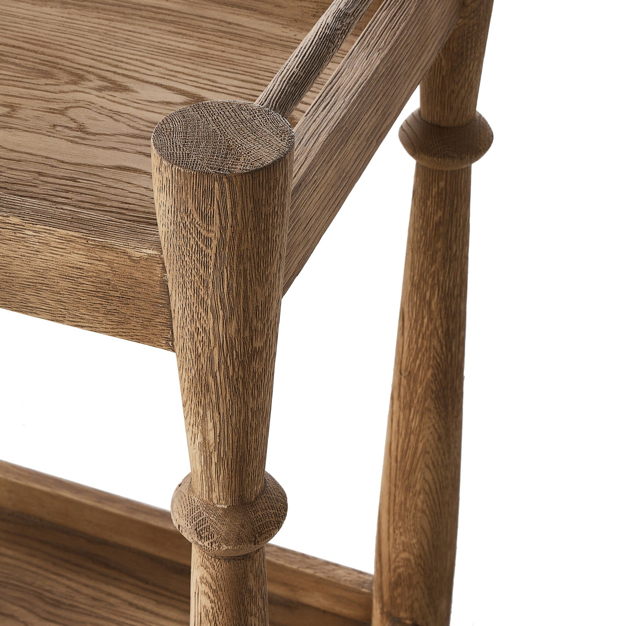 Alamosa Bar Cart - Light Wash Oak - Image 8