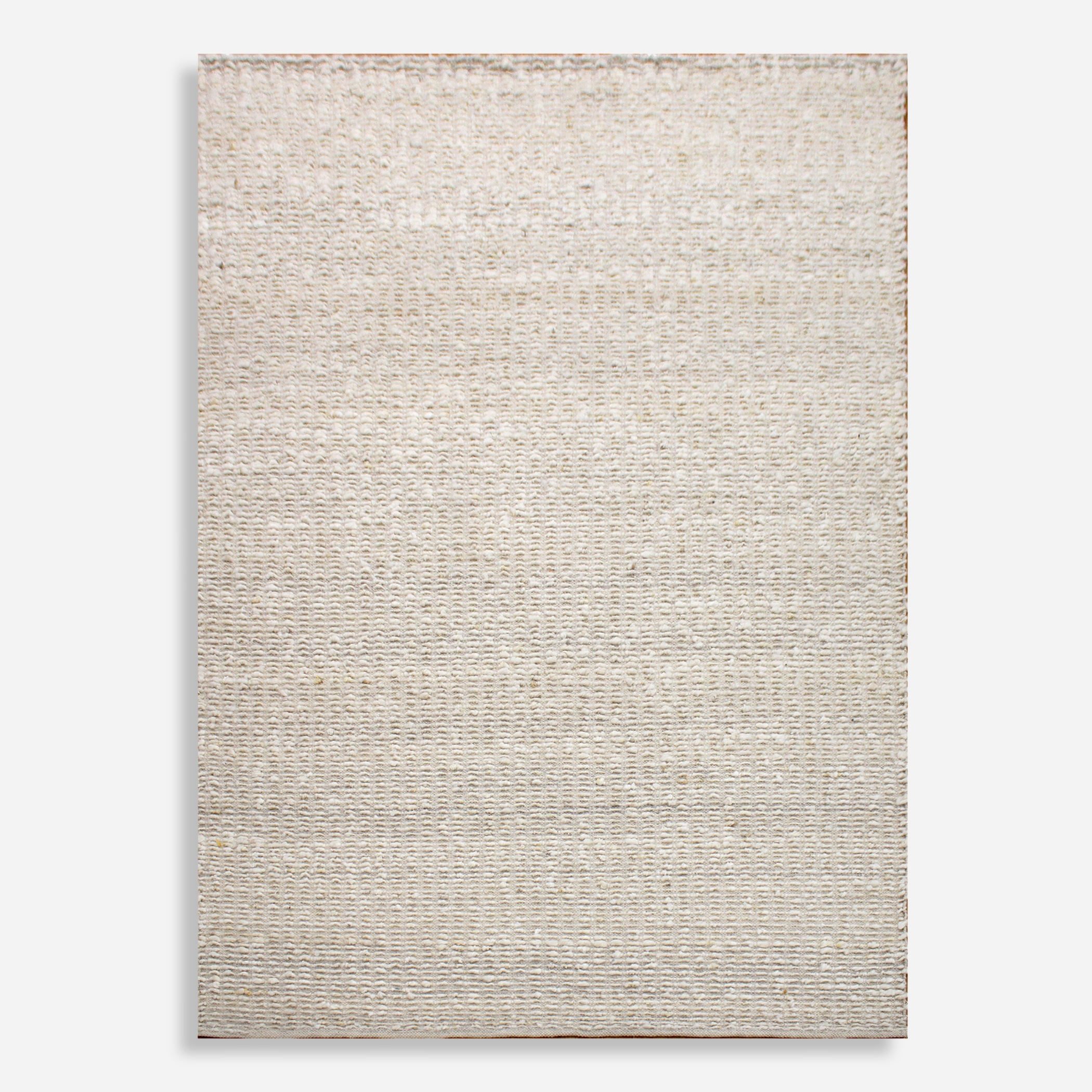 Lovelle Ivory Soft Wool 6 X 9 Rug - Image 0