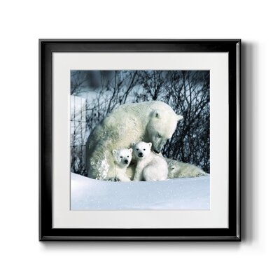 Winter Snuggle-Premium Framed Print - Ready To Hang - Image 0