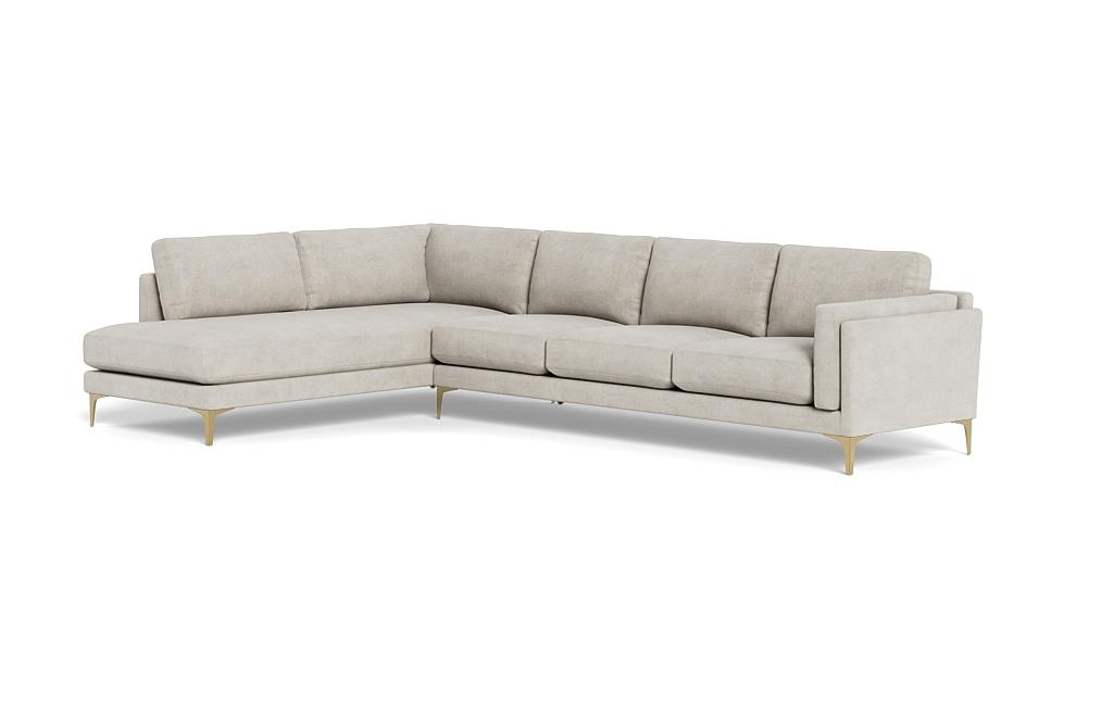 Gaby 4-Seat Sectional with Left Bumper - Image 2
