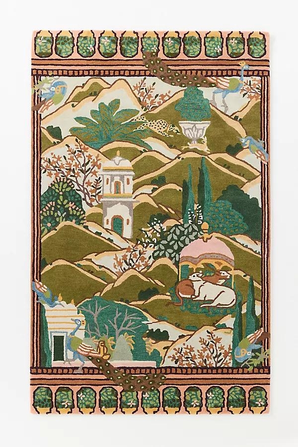 Gardens of Jaipur Tufted Wool Rug - Image 0