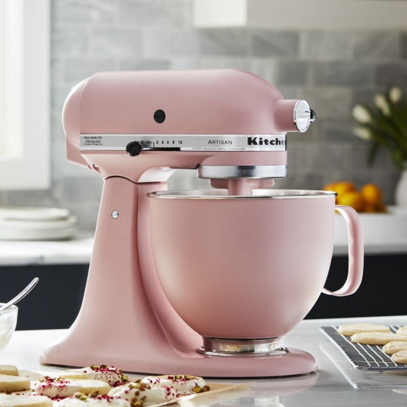 KitchenAid Â® Stand Mixer Painted Dried Rose 5-Qt. Stainless Steel Mixing Bowl - Image 1