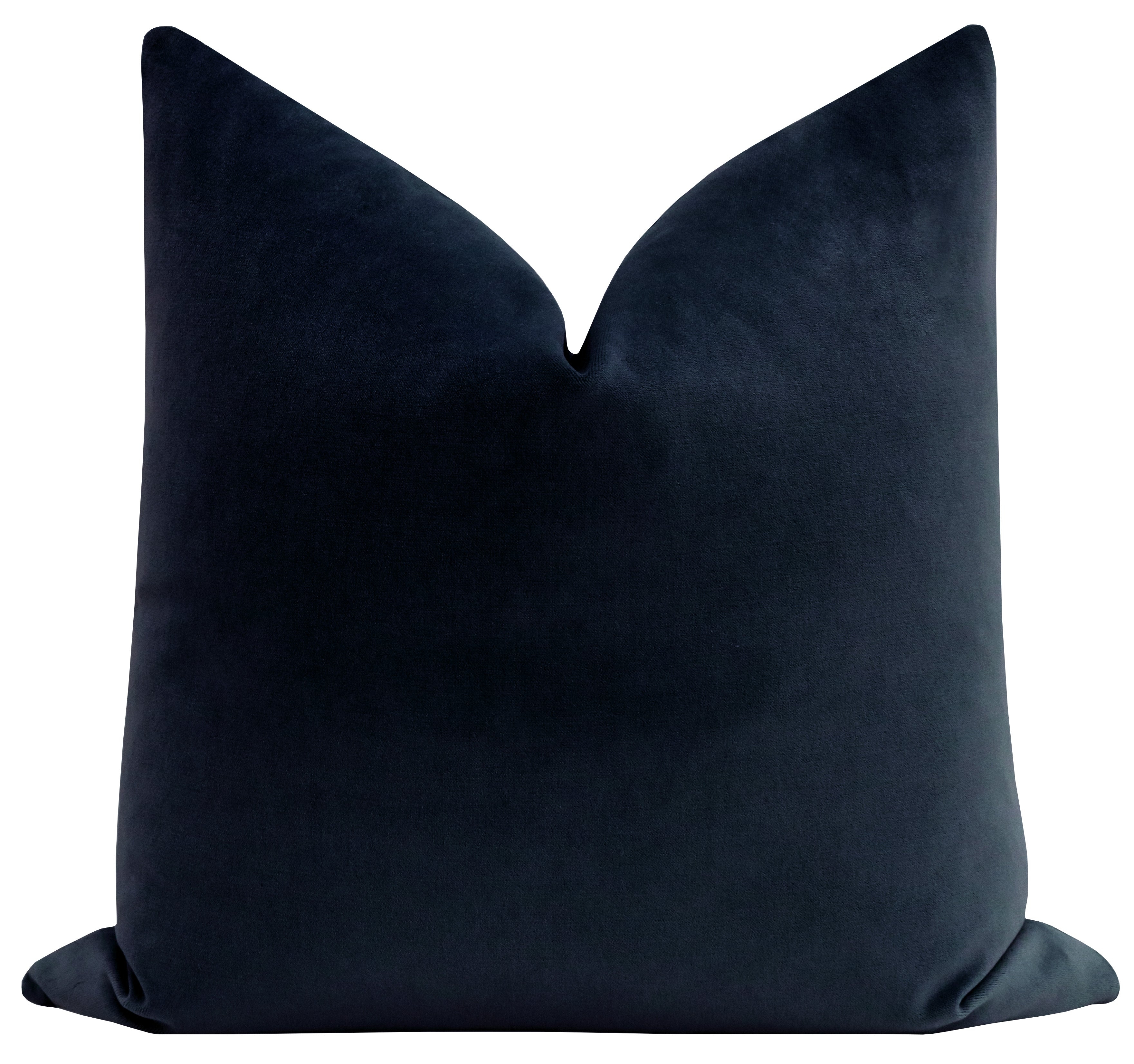 SOCIETY VELVET // NAVY BLUE - 14" X 36" / Knife Edge - Image 0