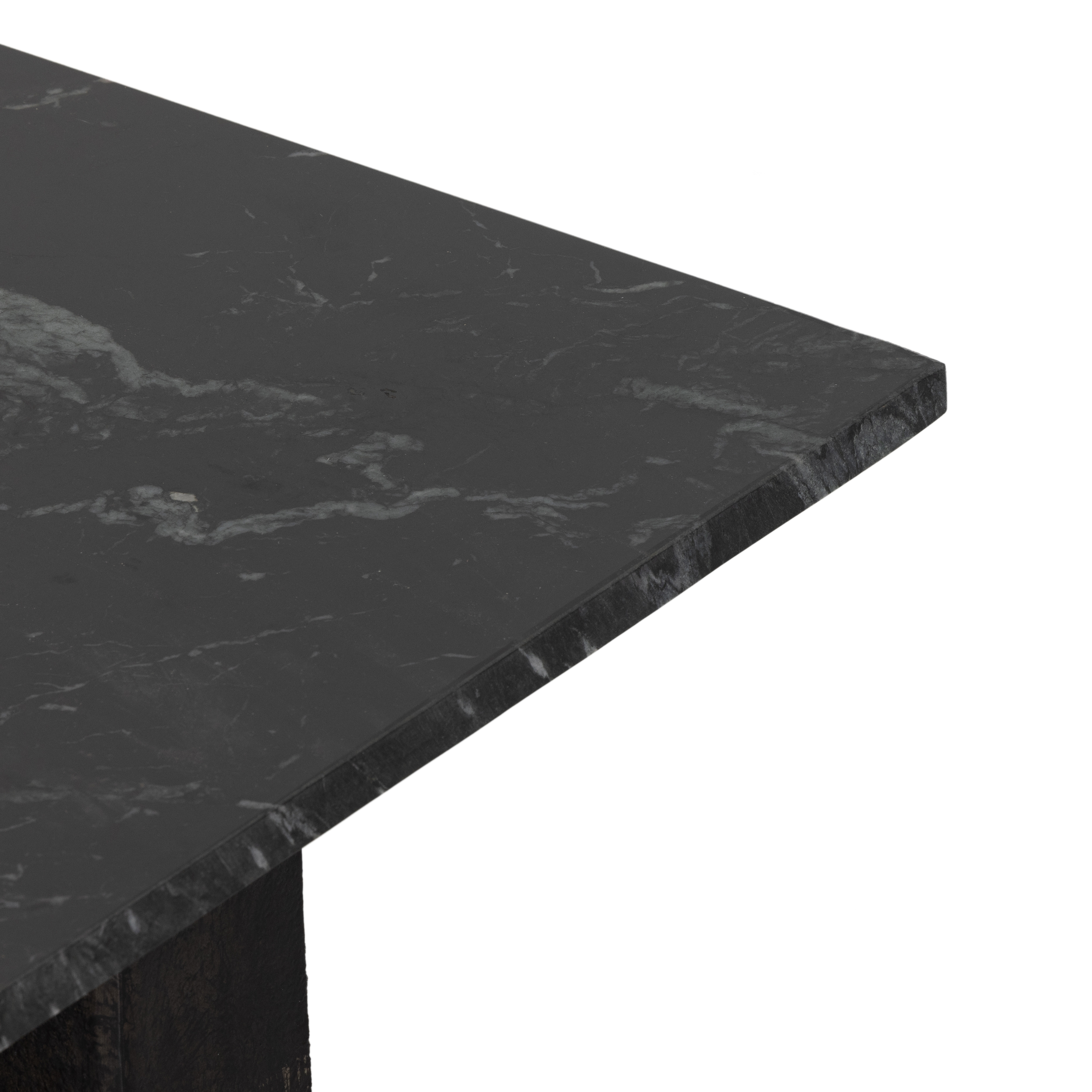 Terrell End Table-Black Marble - Image 8