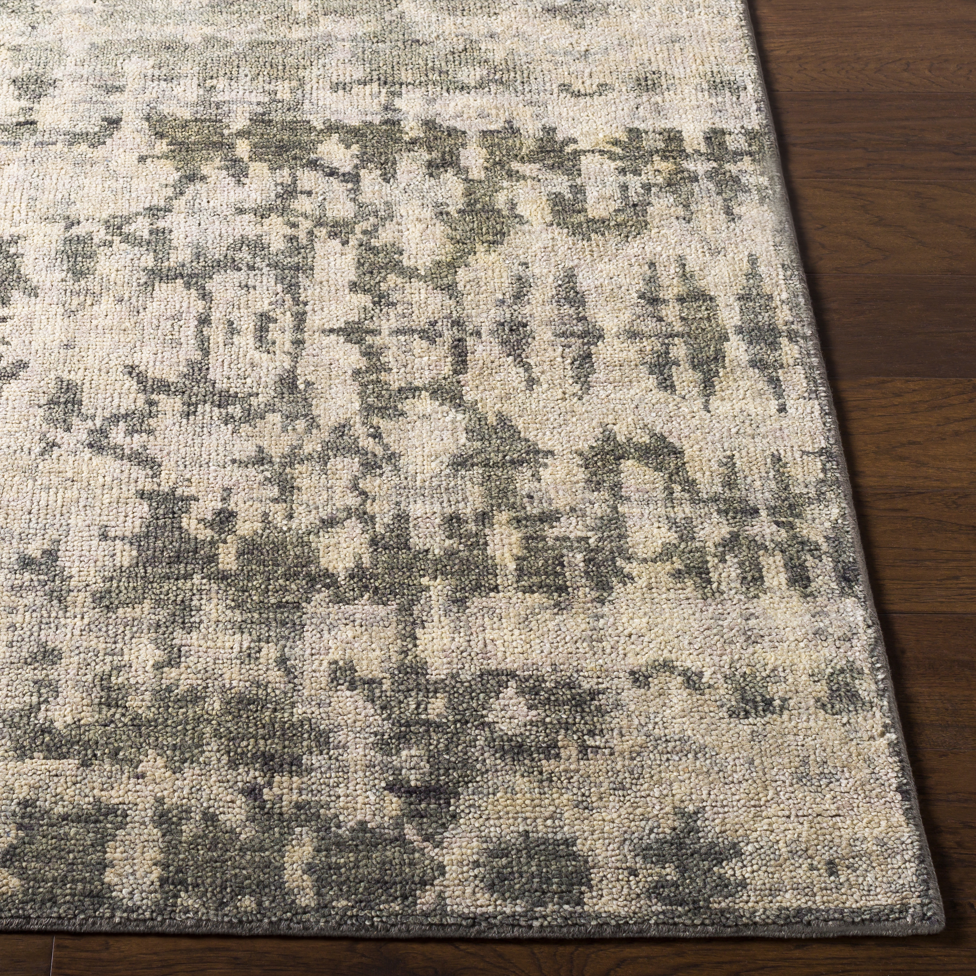 Biscayne Beige Indoor 2' x 3' Handmade Rug - Image 1
