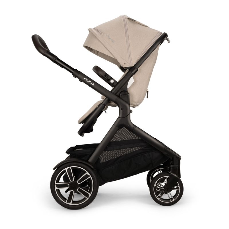 Nuna ® DEMI ™ next Brown Biscotti Baby Stroller with Ride-Along Board - Image 6