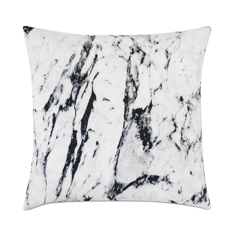 Eastern Accents Banks Marble Cotton Throw Pillow Cover & Insert - Image 0