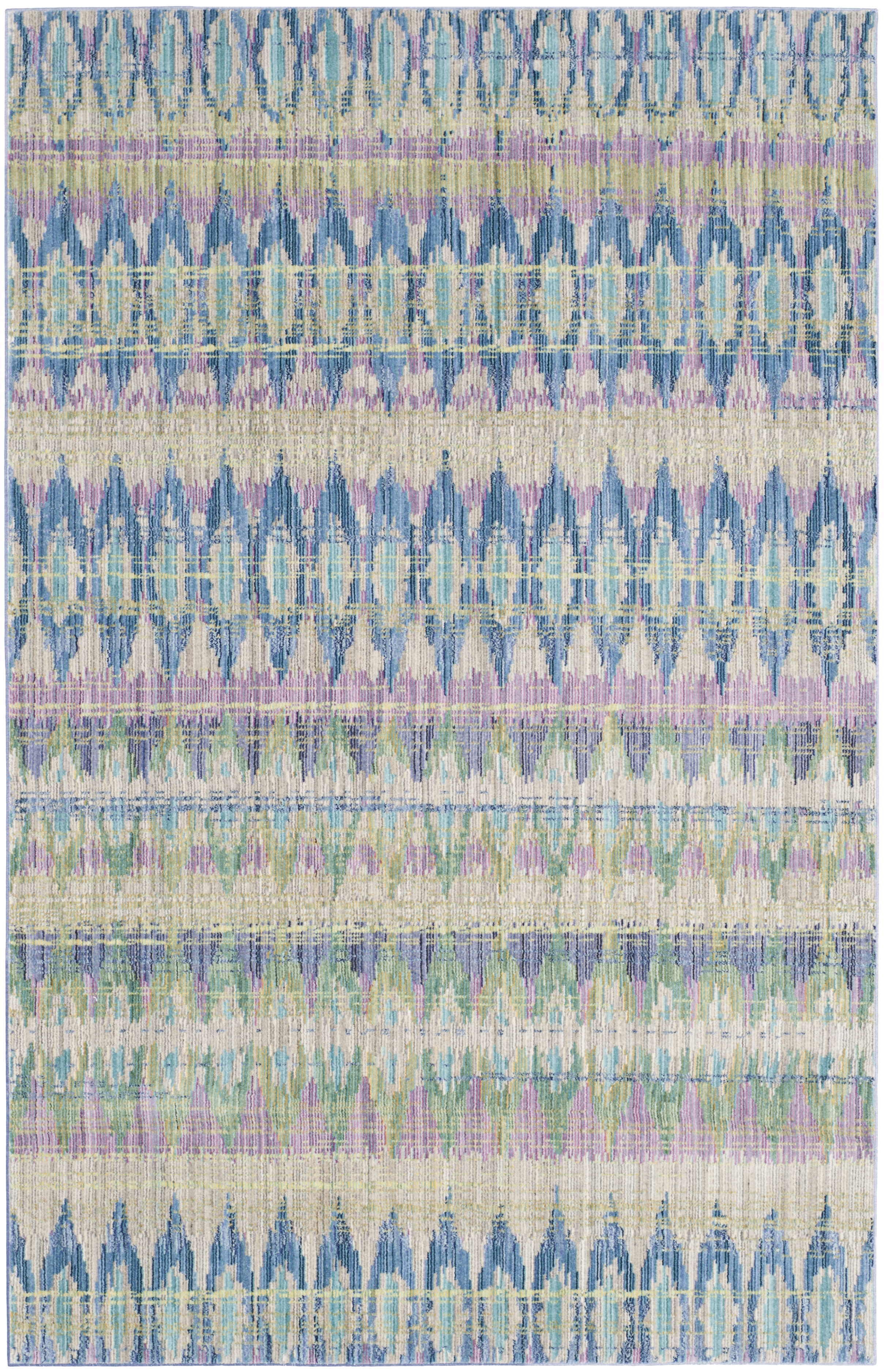 Arlo Home Woven Area Rug, VAL220M, Purple/Multi,  4' X 6' - Image 0