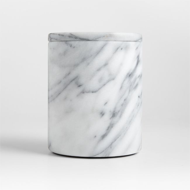 French Kitchen Medium Marble Canister - Image 0