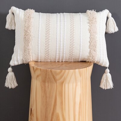 Maulik Striped Lumbar Pillow Cover - Image 0