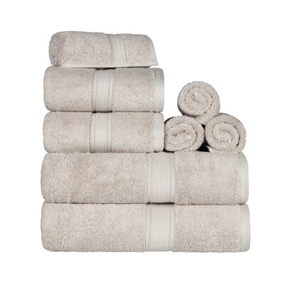 Renata 8 Piece 800 GSM Certified Egyptian Cotton Towel Set  - Image 0