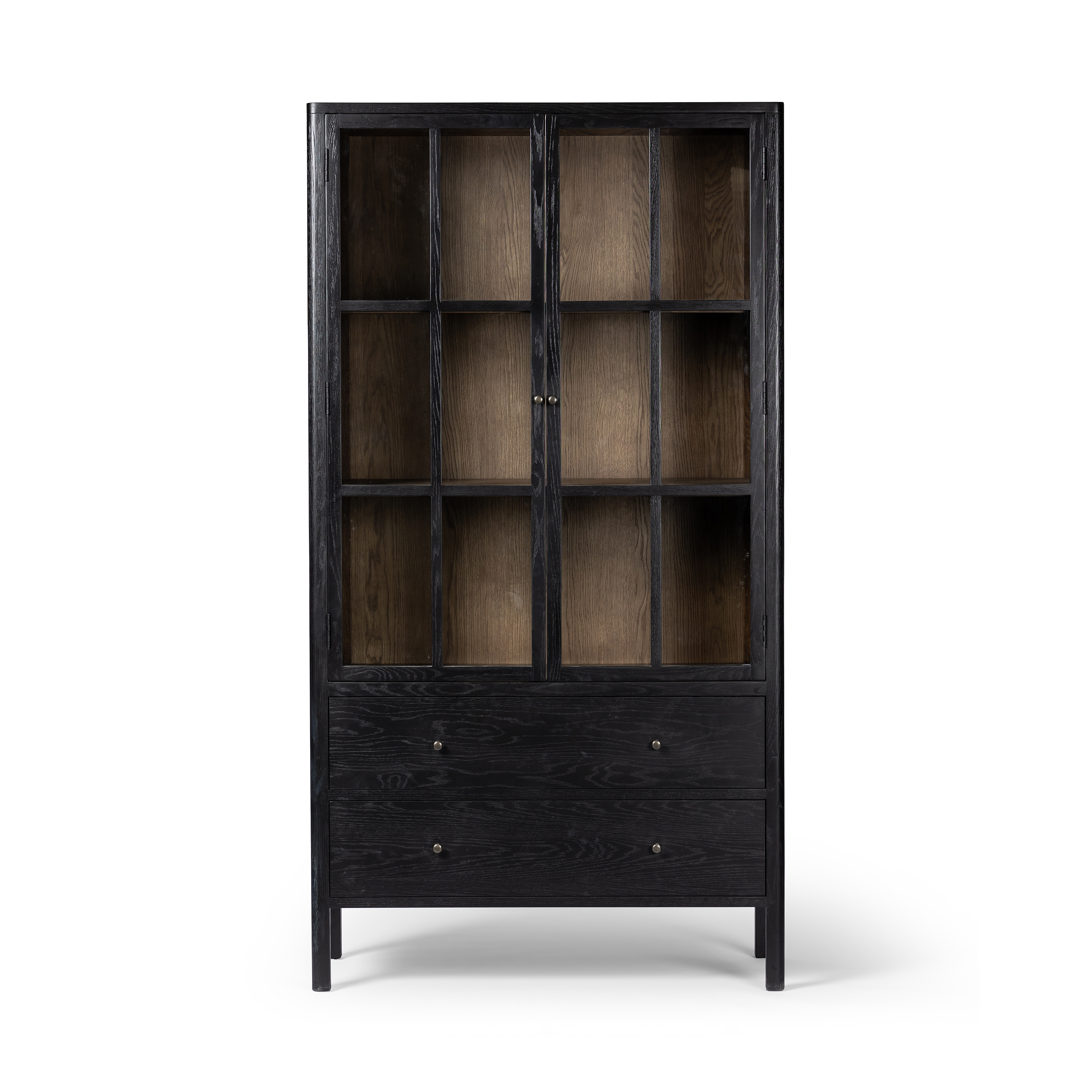 Bolsa Cabinet-Brushed Ebony Oak - Image 4