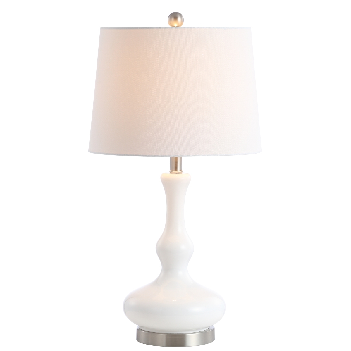 Kellen Table Lamp - White/Silver - Safavieh - Image 4