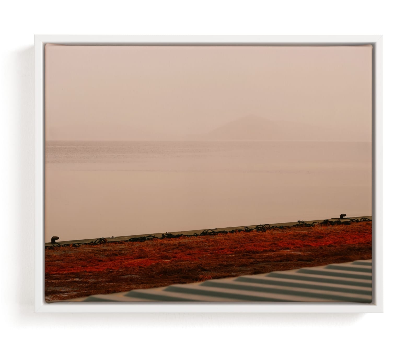 Red Wave, White Mountain Limited Edition Fine Art Print 2 - Image 0