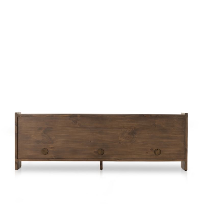 Oscar 78" Wood Storage Media Console - Image 2