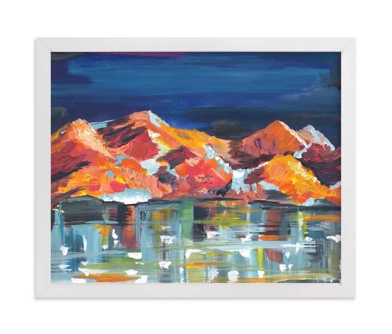 Midnight Mountains Limited Edition Fine Art Print 1 - Image 0