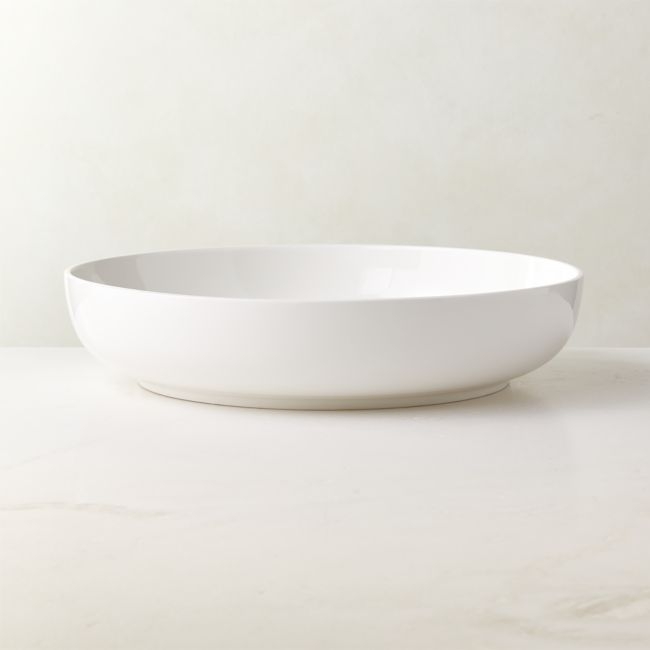 Contact White Serving Bowl Large - Image 0