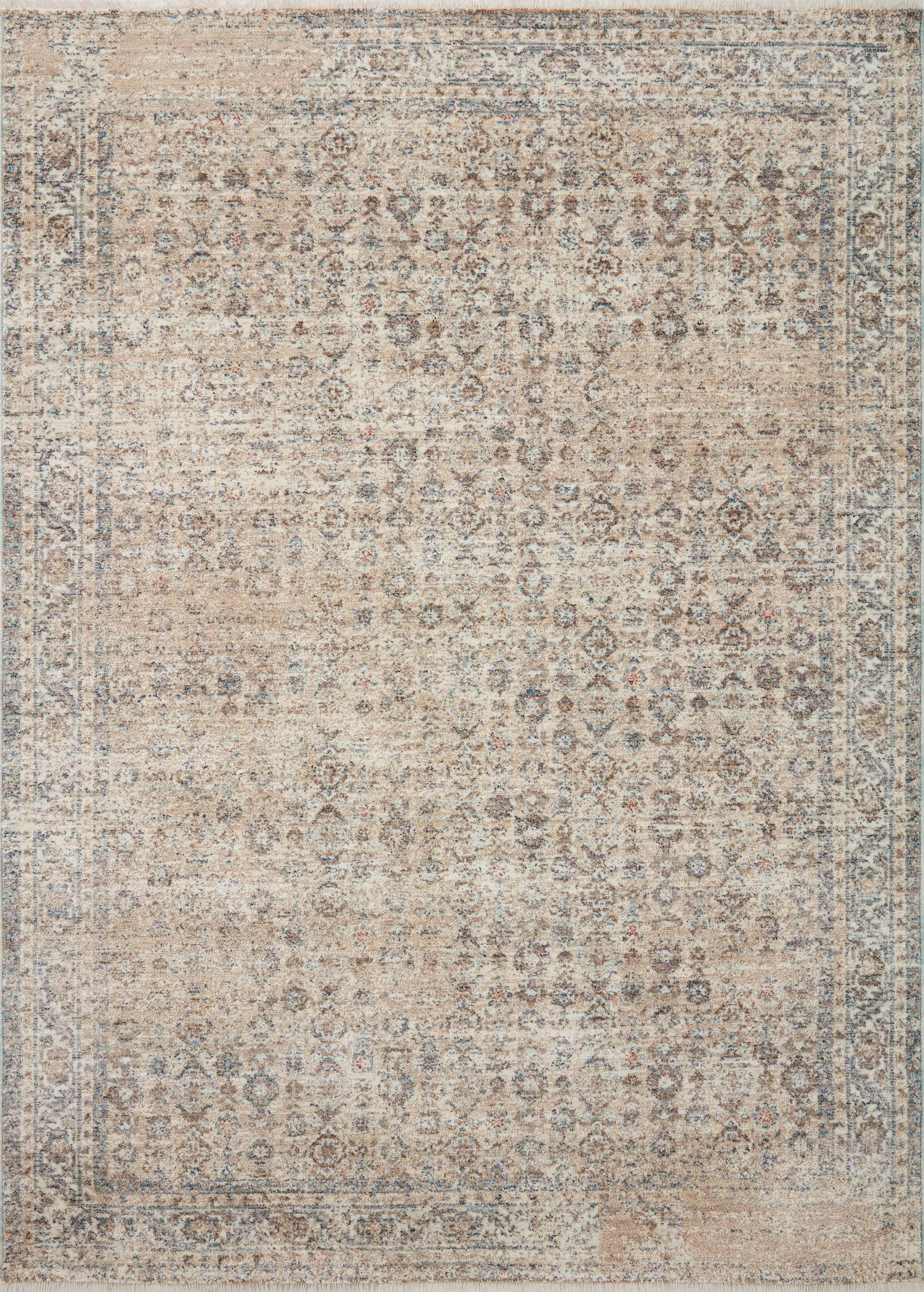 Angela Rose x Loloi Blake Beige / Denim 6'-7" x 9'-10" - Image 0