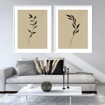 Vintage Botanical Sketches - Set Of 2 By The Creative Bunch Studio - Image 0