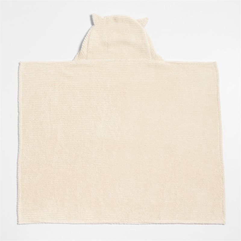 Owl 100% Organic Cotton Hooded Baby Towel - Image 4