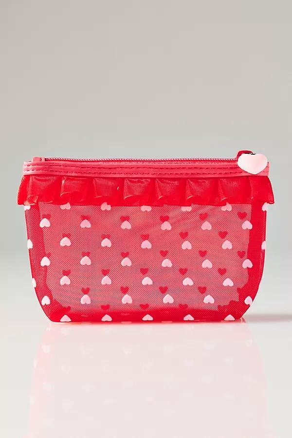 Mesh Hearts Pouch - Image 0