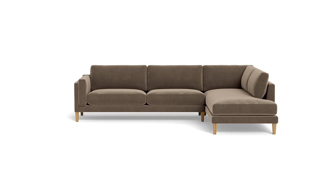 Gaby 3-Seat Sectional with Right Bumper - Image 0