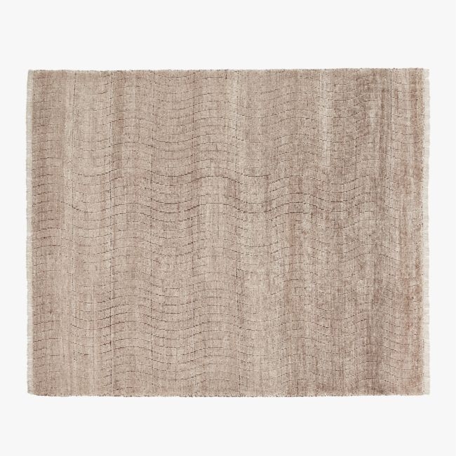 Wave Hand-knotted Rug 8'x10' - Image 0
