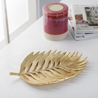 Fuentes Polyresin Palm Leaf Decor - Image 0