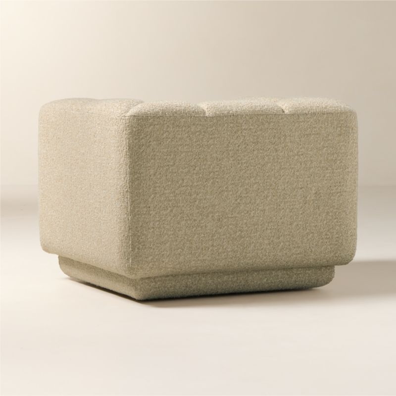 Yarrow Swivel Chair Lisbon Rose Brown - Image 8