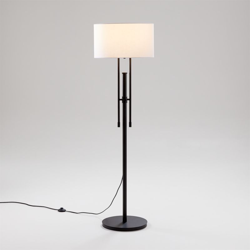 Cameron Bronze Adjustable Floor Lamp - Image 1