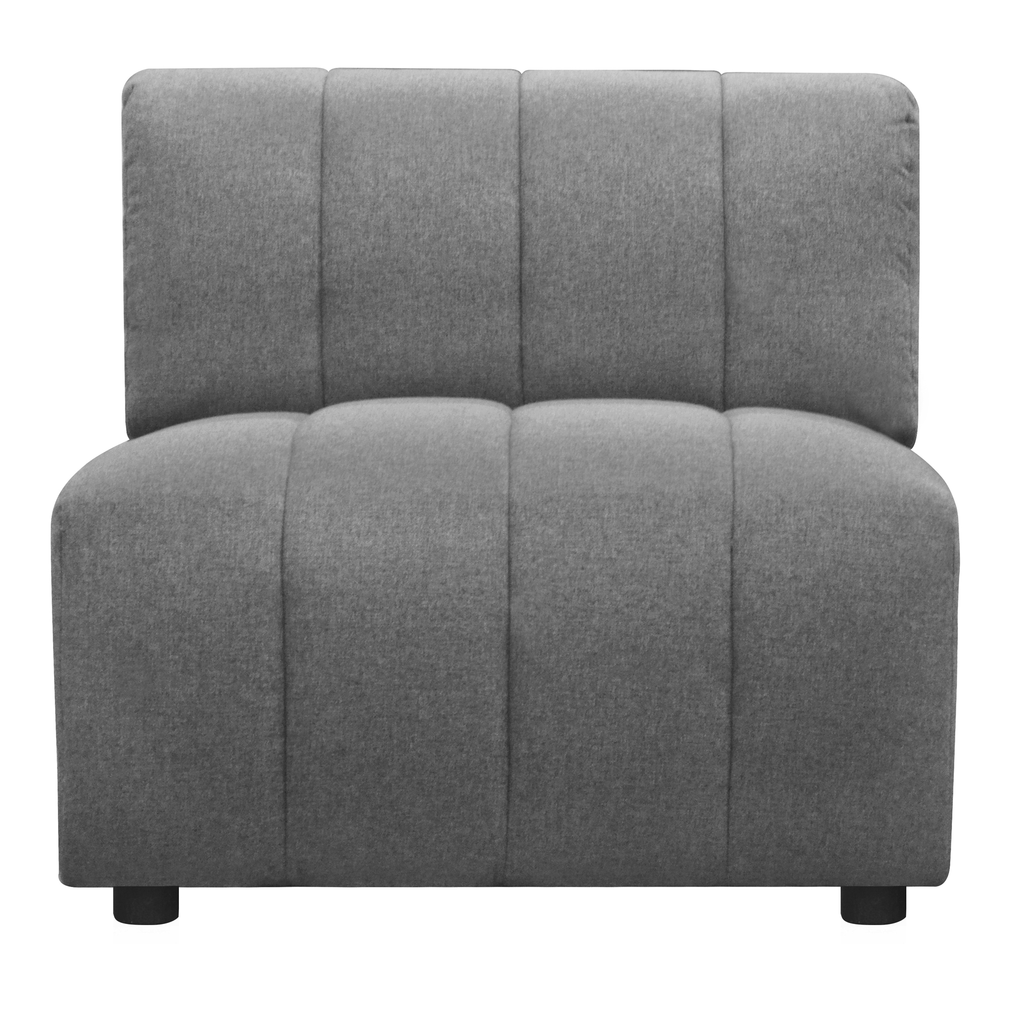 Lyric Slipper Chair Grey - Image 0