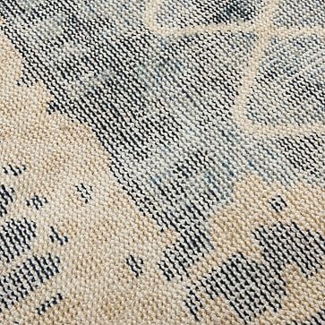 Hand Knotted Fragment Rug, 9'x12', Cool Multi - Image 3