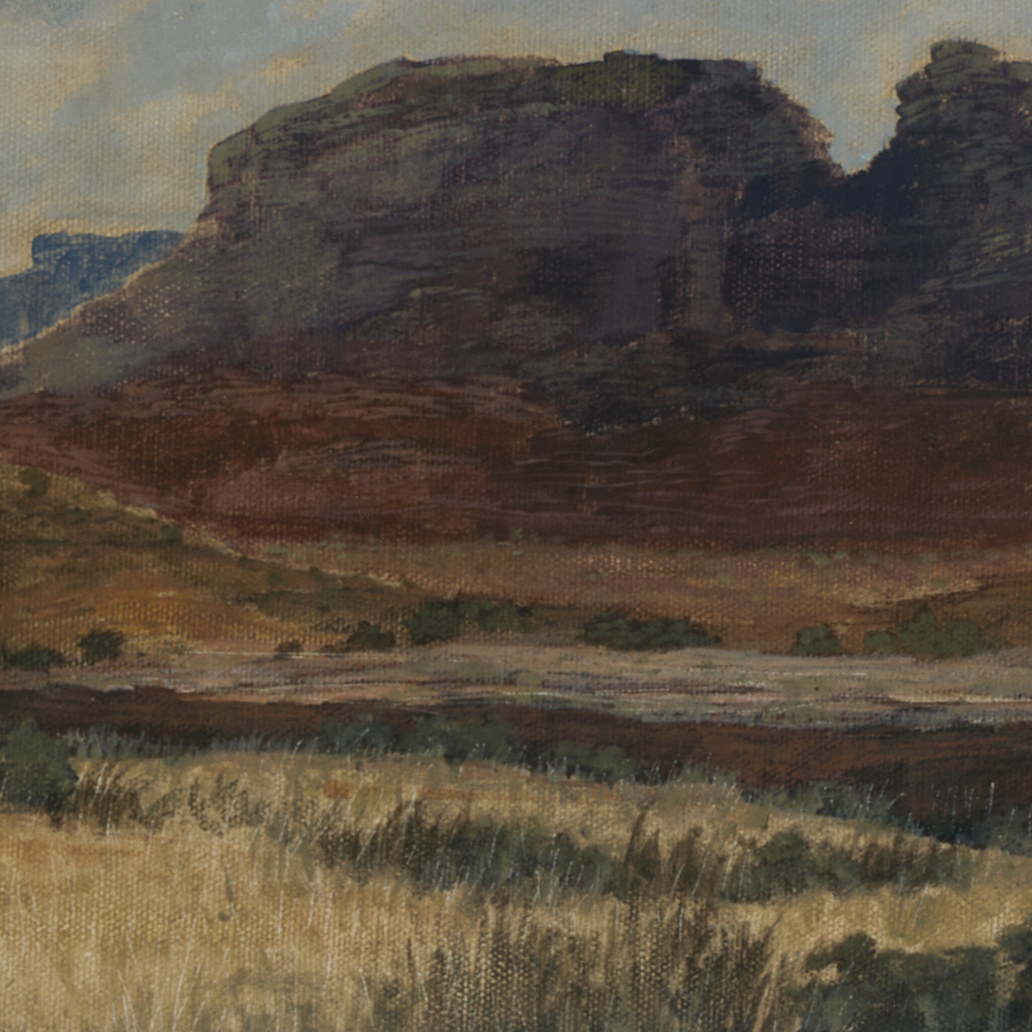 Desert Hues I by Aileen Fitzgerald - RoofTop 2.5 Vertical Grain White Oak - Image 4