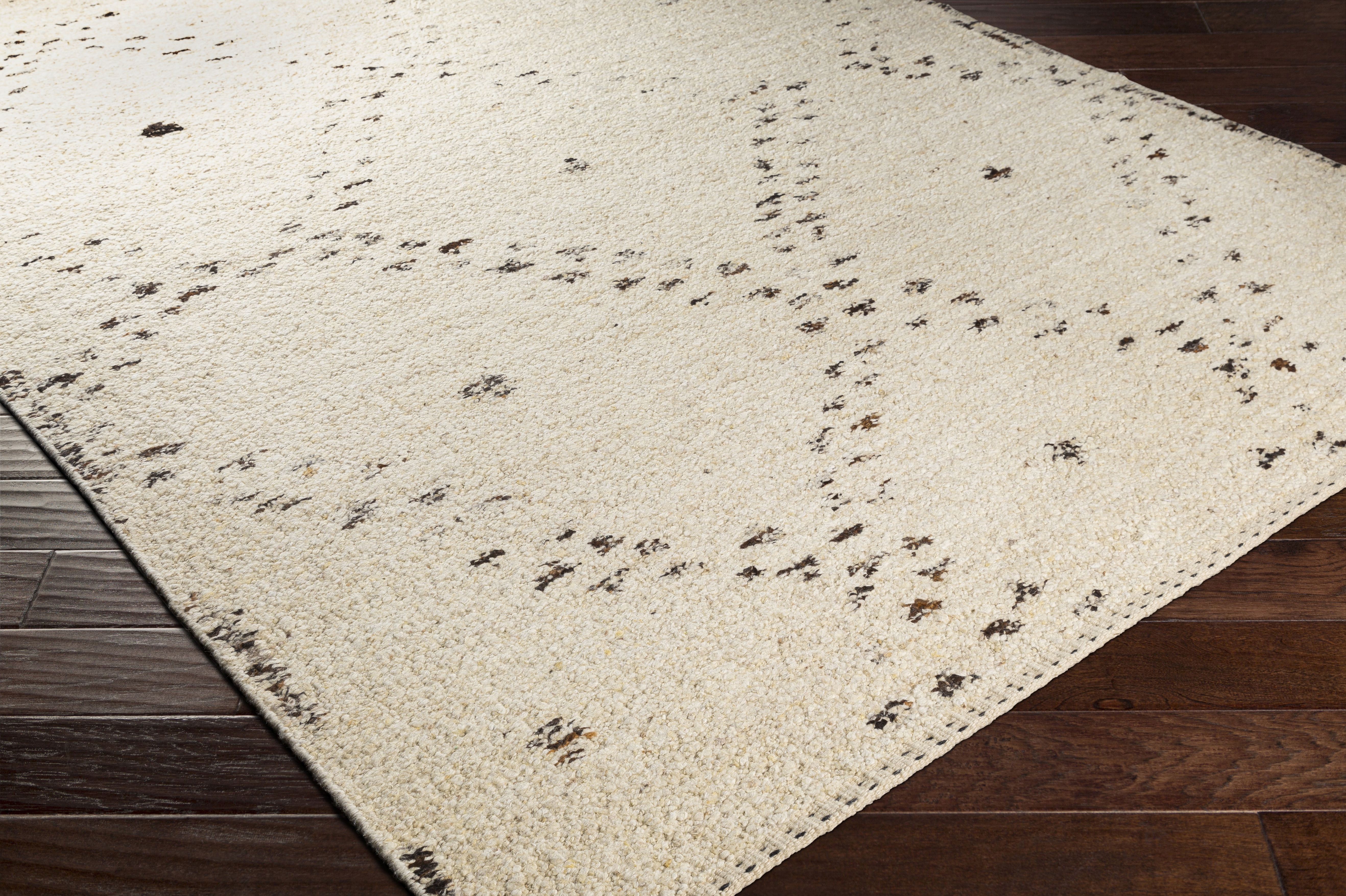 Machu Picchu Beige Indoor 8' x 10' Handmade Rug - Image 3