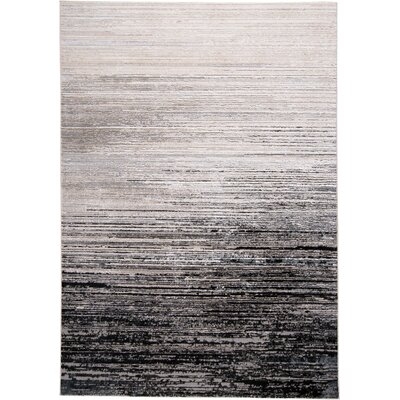 Hewes Abstract Gray Area Rug - Image 0