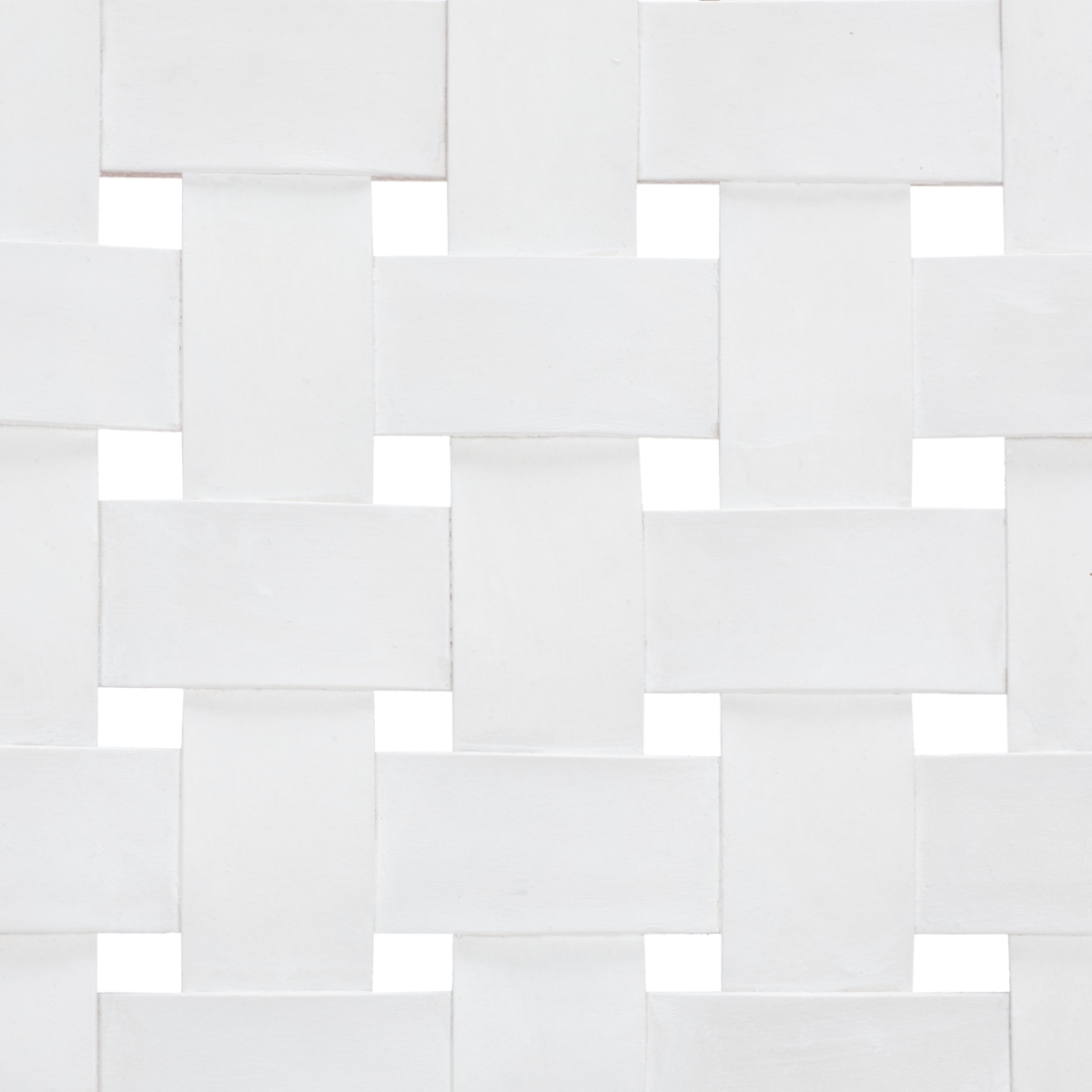 Bellona Leathr Woven Accent Chair - White / Natural - Safavieh - Image 4