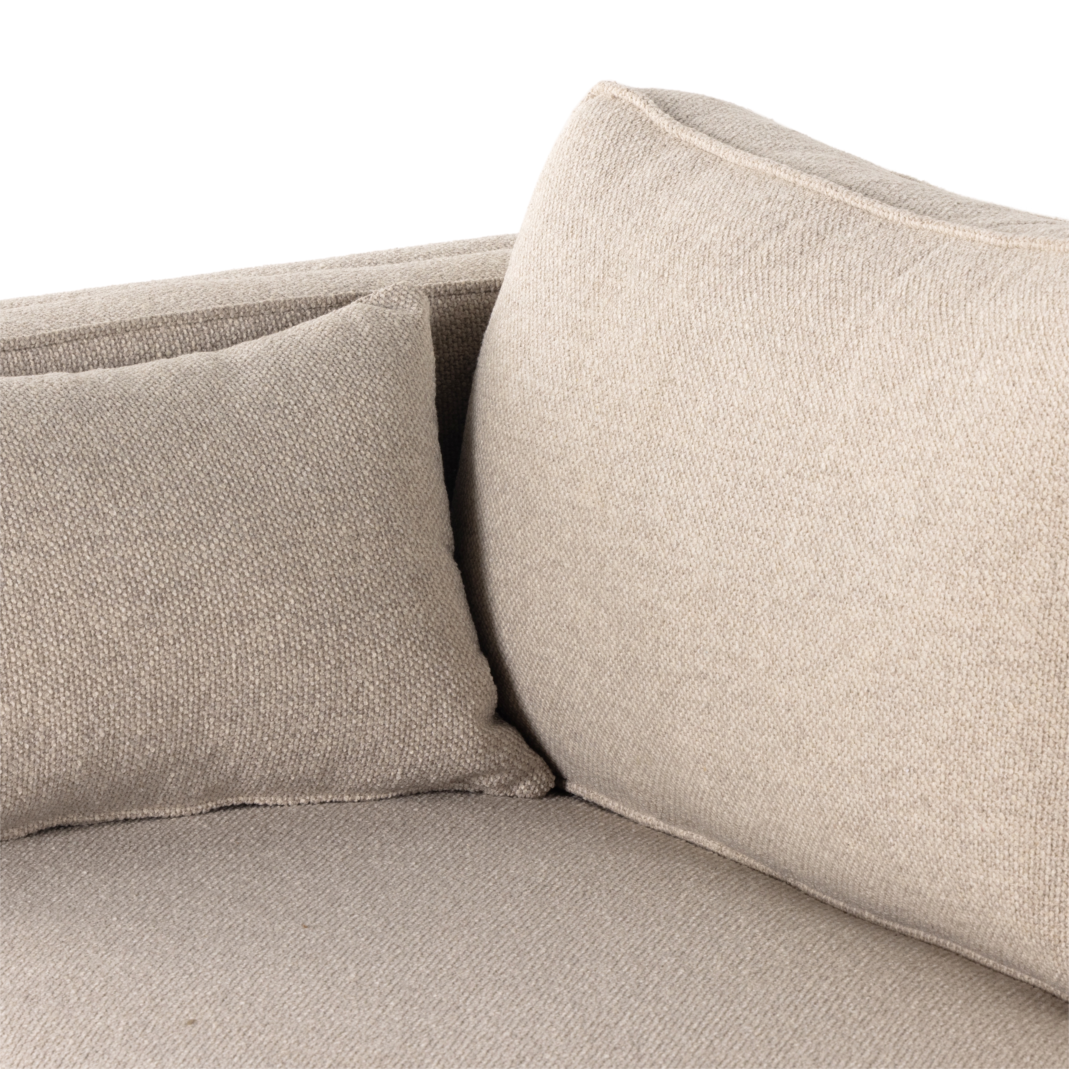 Lawrence 2pc Raf Sectional-Nova Taupe - Image 8