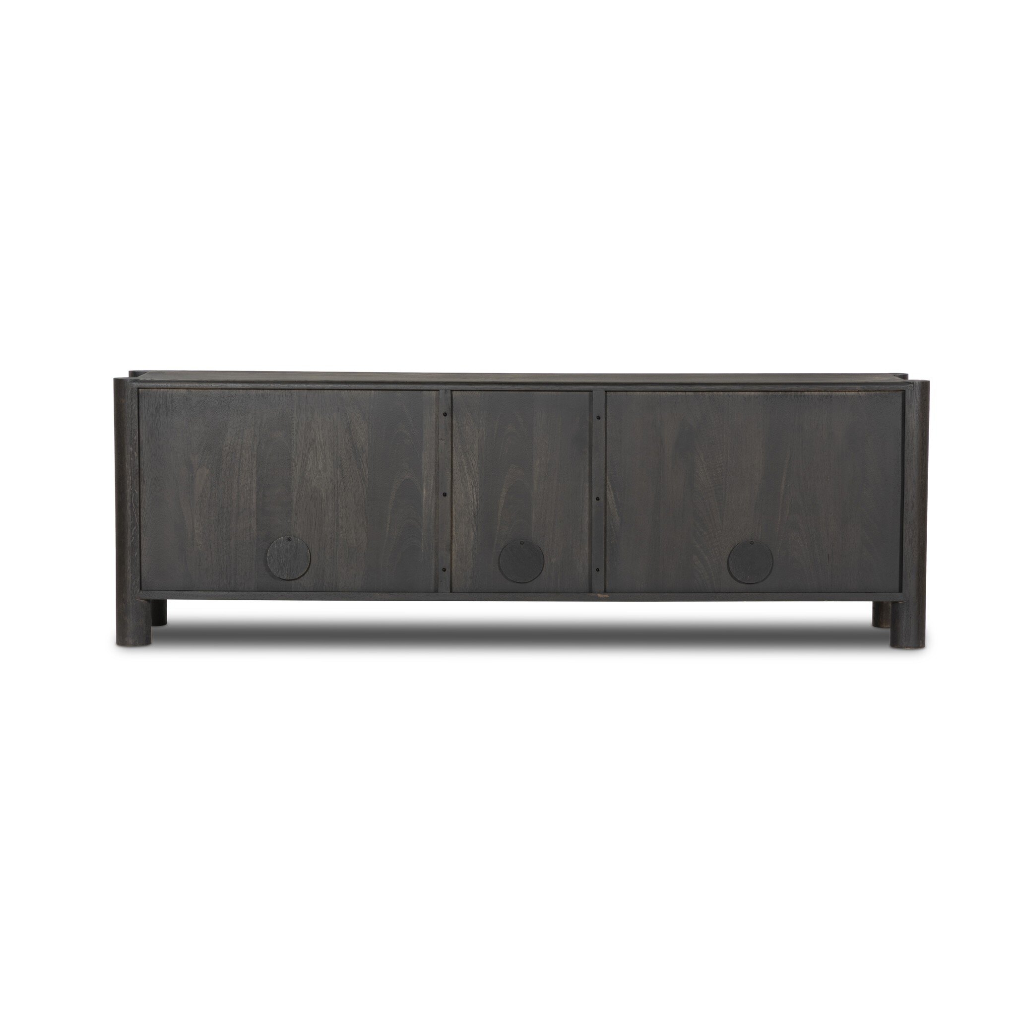 Ezri Media Console - Black Oak - Image 4