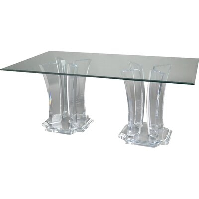 Milano Double Base Dining Table - Image 0