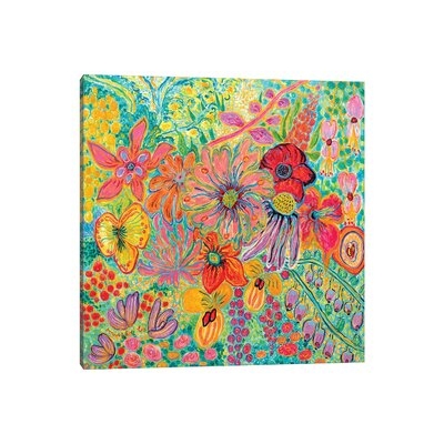 Fragrant Garden I by Misako Chida - Wrapped Canvas Painting - Image 0