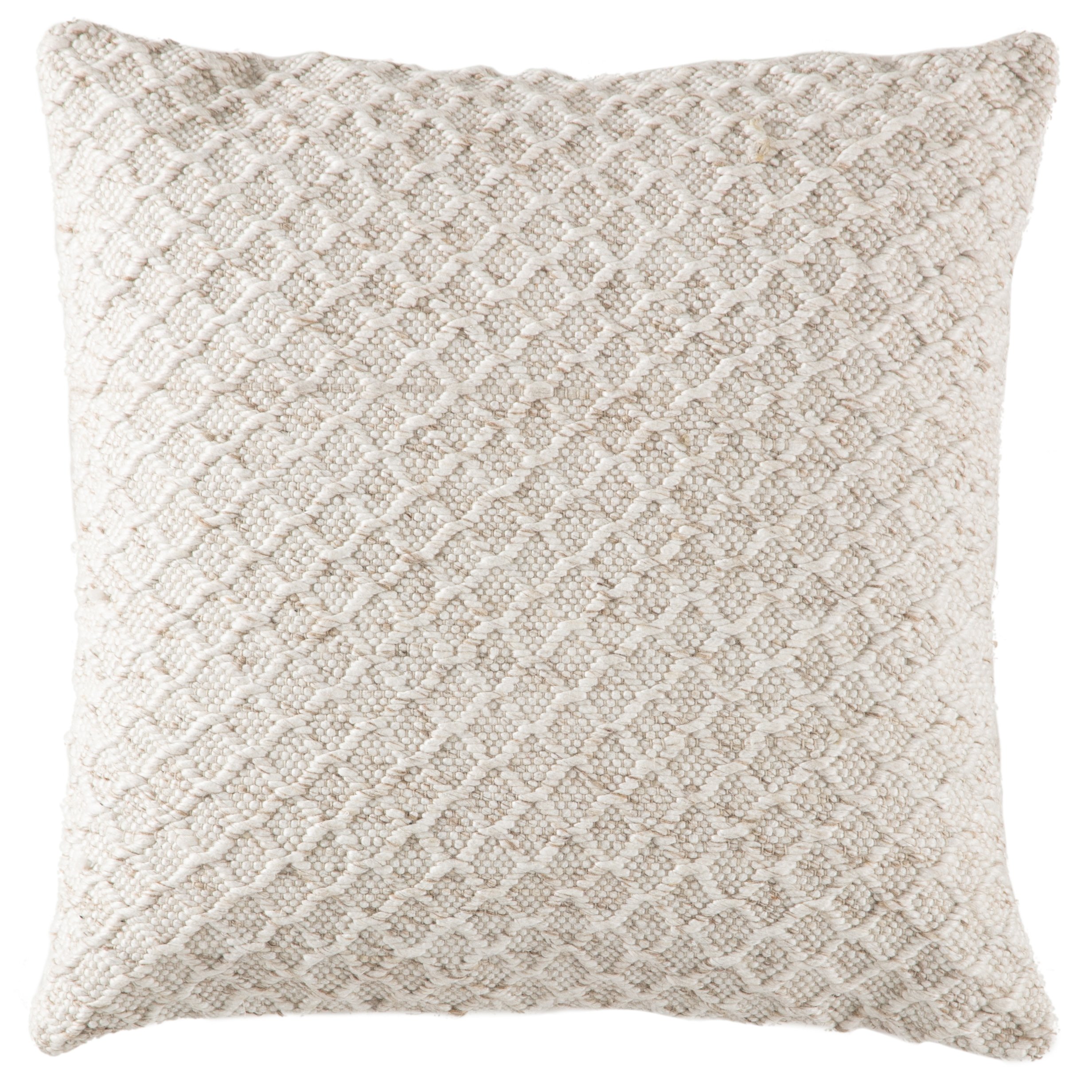 Design (US) Cream 32"X32" Pillow - Image 0
