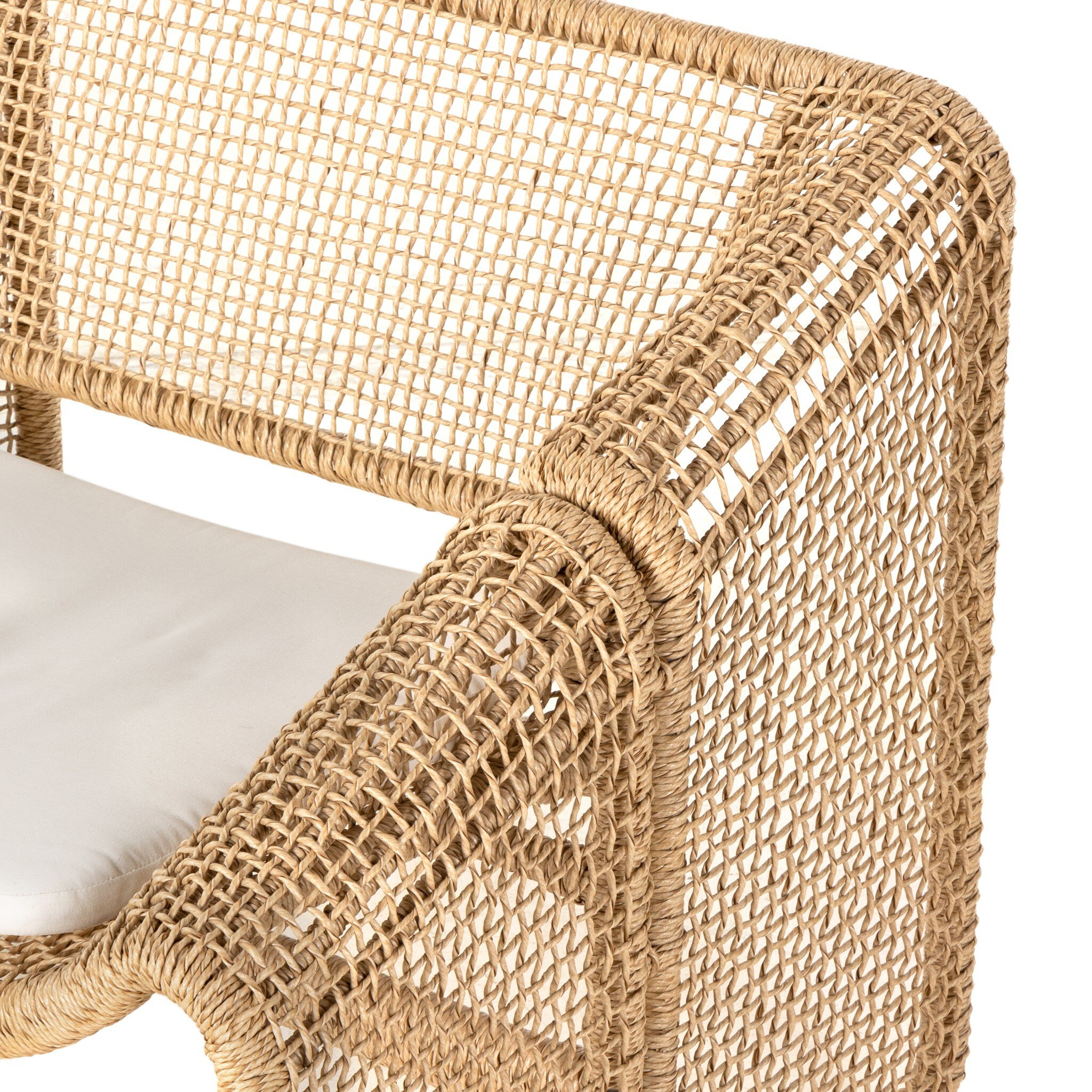 Selma Outdoor Sofa - Venao Ivory - Image 9