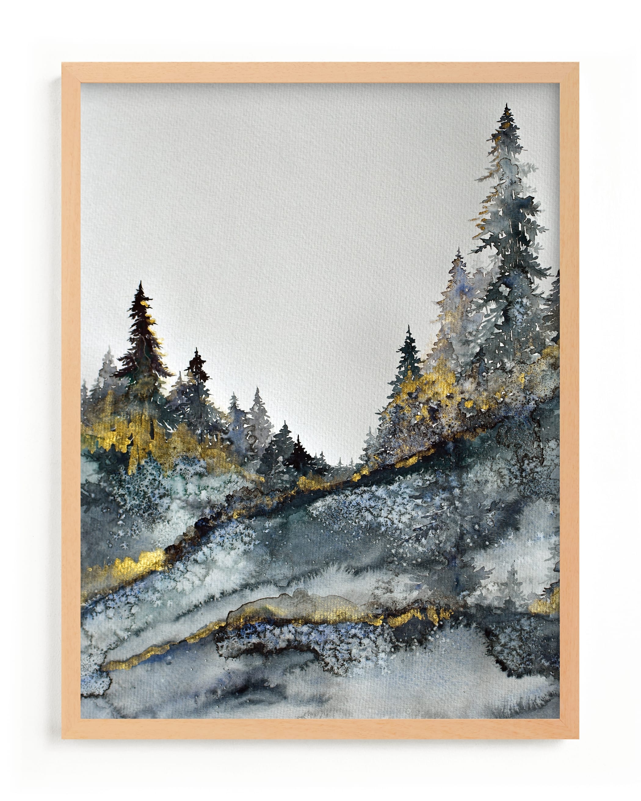Blue Forest Limited Edition Fine Art Print 2 - Image 0