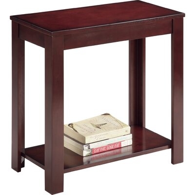 Pagano 4 Legs End Table with Storage - Image 0
