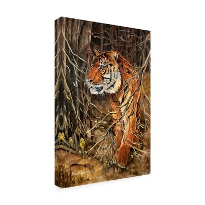 Eileen Herb-Witte 'Intense Tiger' Canvas Art - Image 0