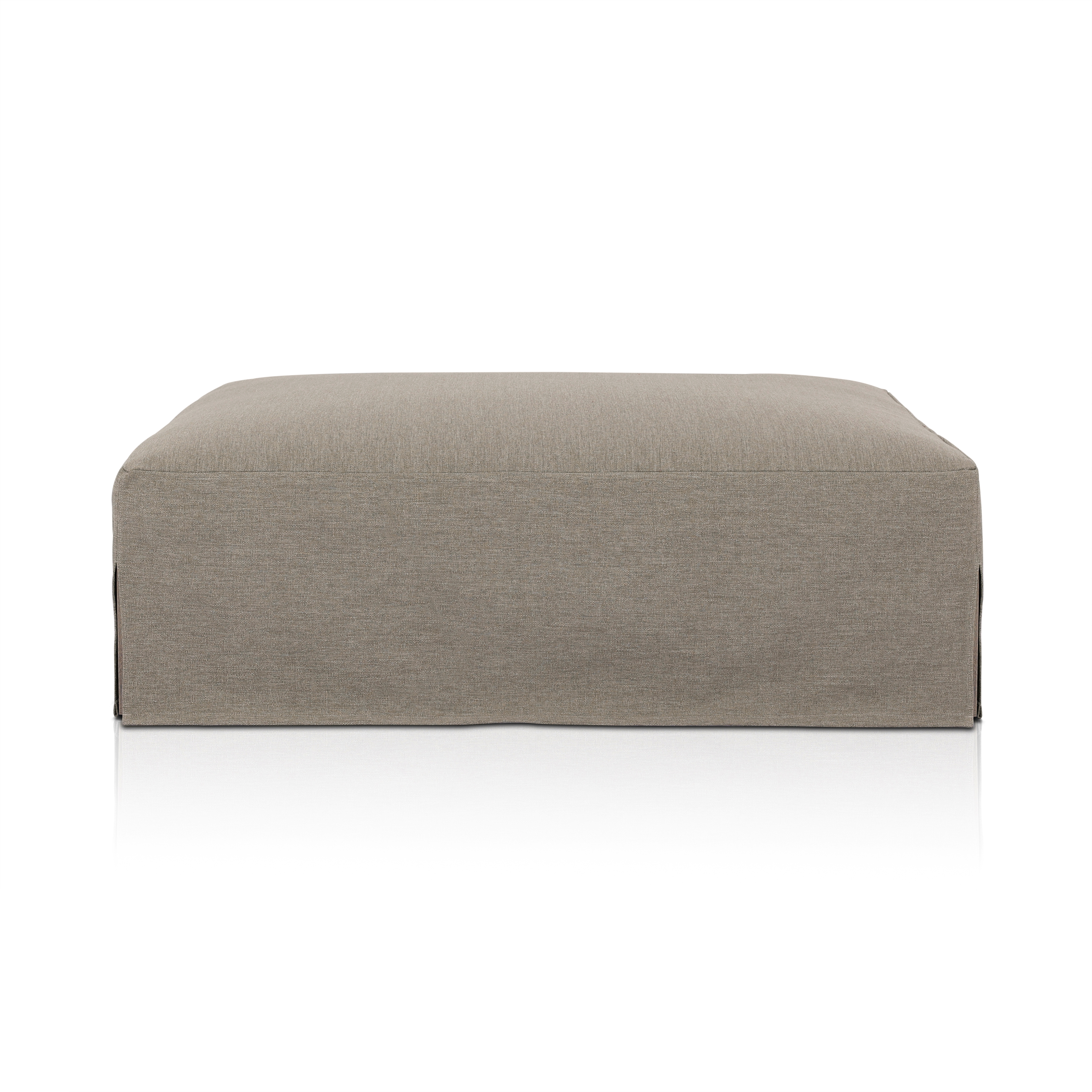 Laskin Outdoor Ottoman - Alessi Fawn - Image 3