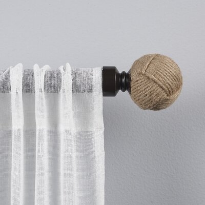 Birch Lane Tricia Rope Knot Curtain Rod
