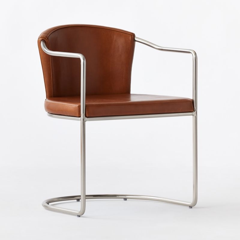 Cleo Saddle Cantilever Chair - Image 3