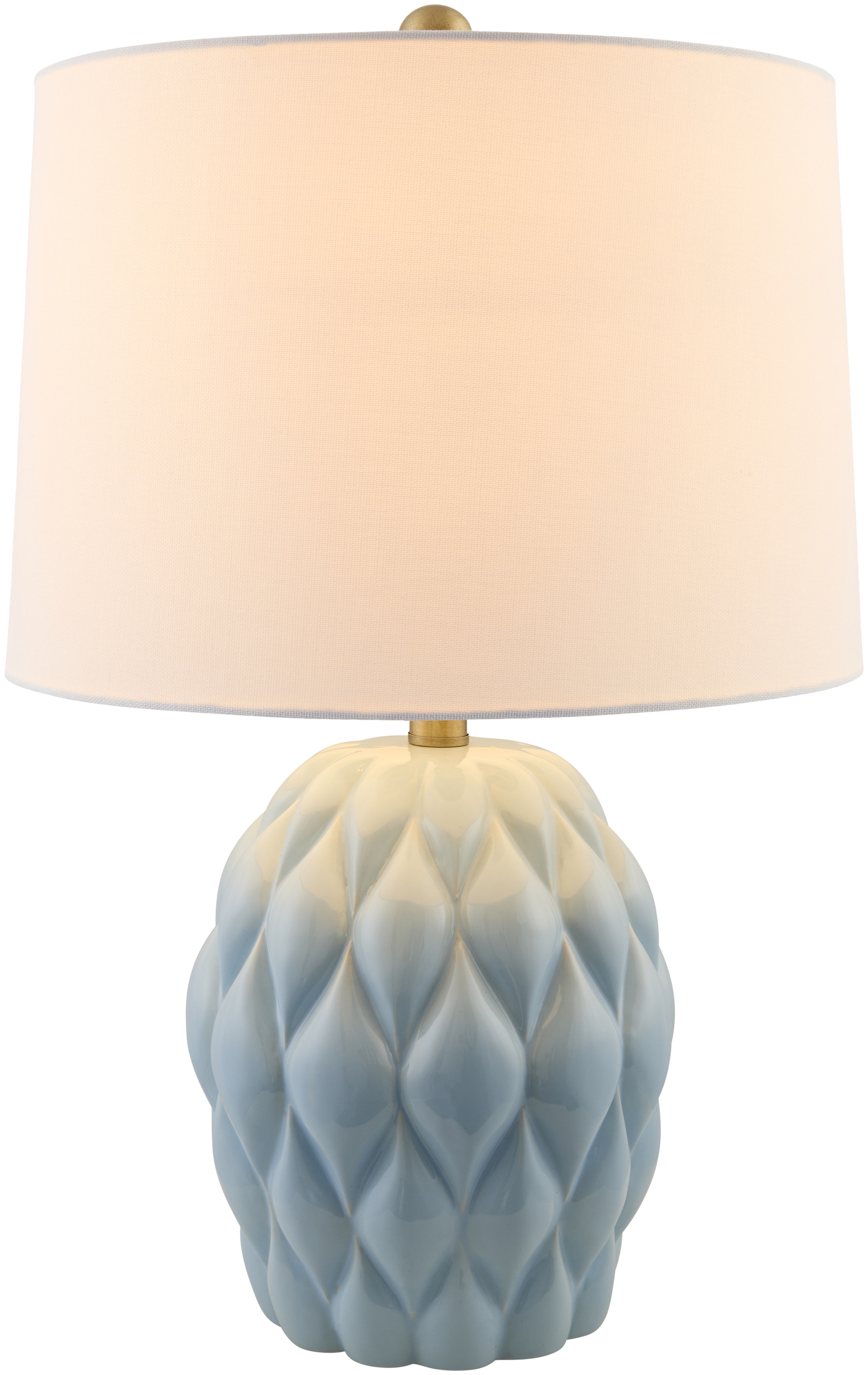 Cagli  Glazed 22"H x 14"W x 14"D Accent Table Lamp - Image 0