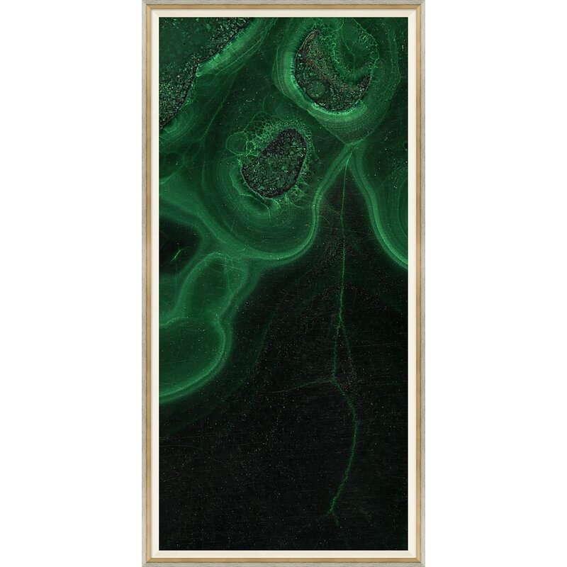 Soicher Marin 'Malachite Detail' - Picture Frame Graphic Art on Paper - Image 0